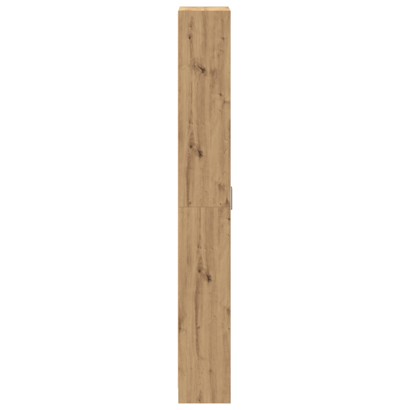 Kledingkast – Opbergkast – Kledingopberger – Garderobekast – Eikenhout – Compact 55x25x189 cm – Duurzaam Multiplex