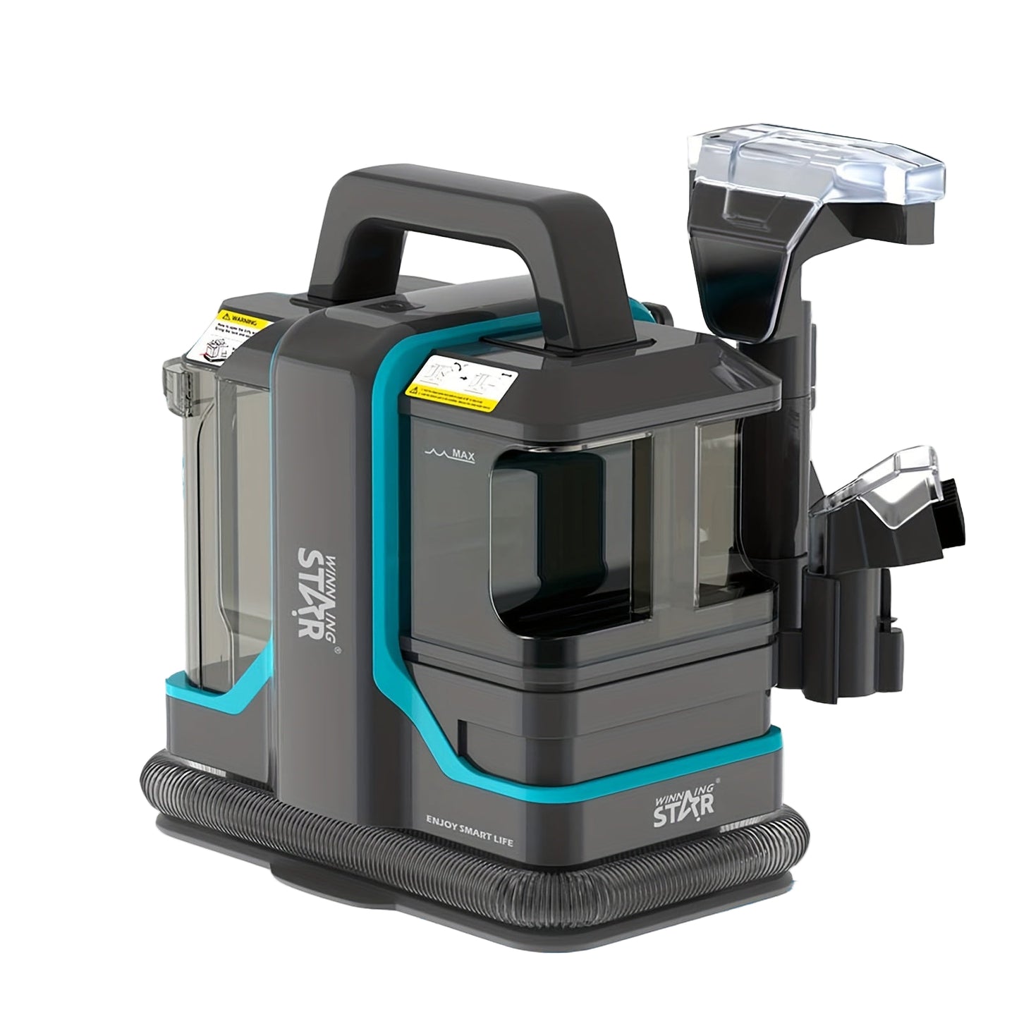 Stofzuiger – Handstofzuiger – Meubelreiniger – Tapijtreiniger – Spot Cleaner – Spray- en Zuigfunctie – Krachtige 450W Motor en 11 kPa Zuigkracht