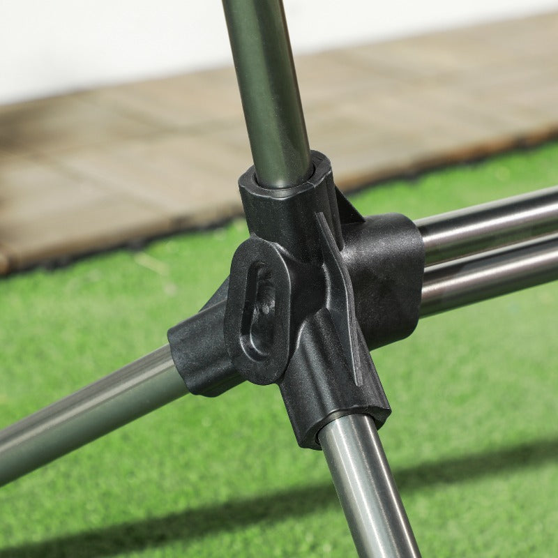 Hangstoel – Hängesessel – Schommelstoel – Schommelstoel Outdoor – Opvouwbare Stoel – Lichtgewicht & Compact – Duurzaam Oxford Stof & Stevig Metalen Frame
