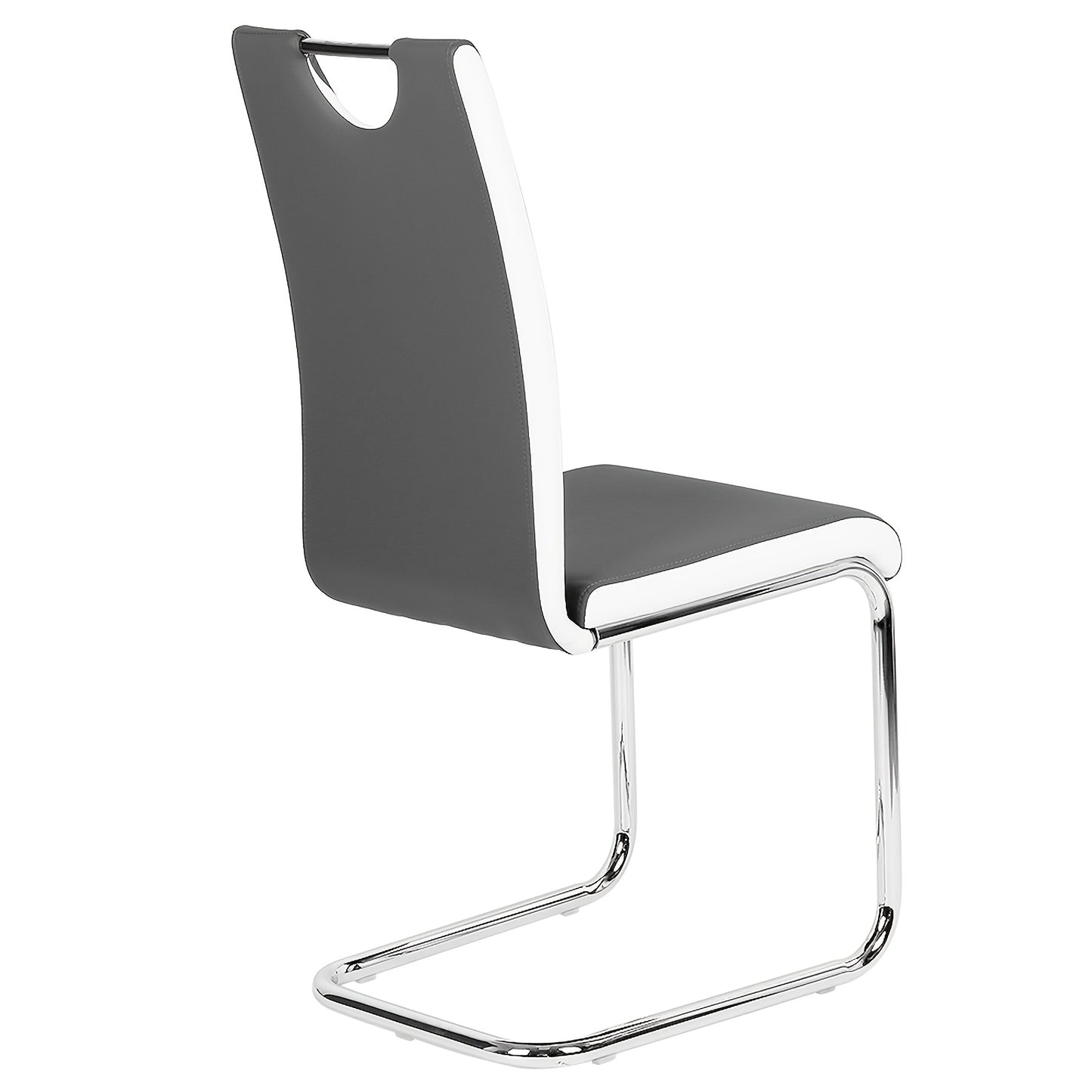 Eetkamerstoel – 4-Delige – Eetkamerstoel Set – Design Stoelen – Kunstleer Stoelen – Armloze Stoelen – Stevig Frame – Gemakkelijk Schoon Te Maken