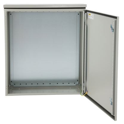 Elektrakast – Elektrische Behuizing – Stalen Kast – Groepenkast – Buitenbehuizing – IP65 Waterdicht – Koudgewalst Koolstofstaal 61x61x20 cm