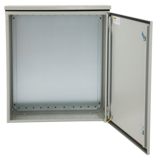 Elektrakast – Elektrische Behuizing – Stalen Kast – Groepenkast – Buitenbehuizing – IP65 Waterdicht – Koudgewalst Koolstofstaal 61x61x20 cm