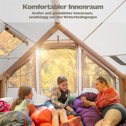Opblaasbare Tent – Inflatable Tent – Lucht Tent – Opzet Tent – Kampeertent – 3x2m Zonder Schoorsteen – Snelle Inflatie – PVC Frame