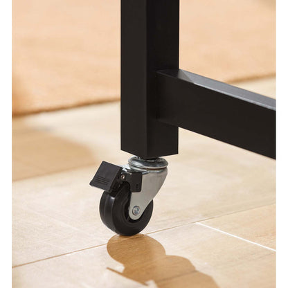 Keukentrolley – Keukenwagen – Serveerwagen – Keukenrek – Roltafel – MDF Materiaal – Groot Werkblad 98x58 cm