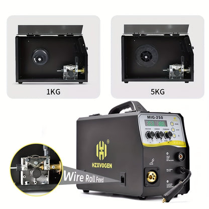 MIG Lasmachine – Lasapparaat – MIG Lasser – TIG Lasser – MMA Lasser – 5-in-1 Multifunctioneel – IGBT Inverter Met LED Display