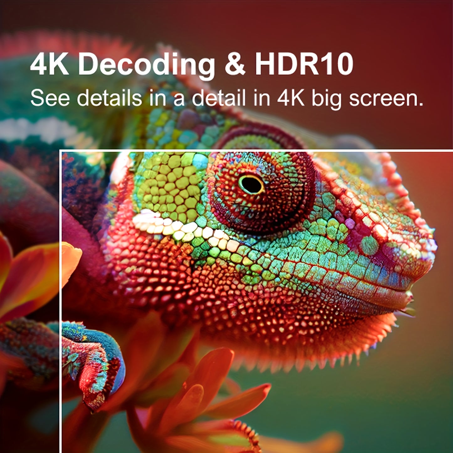 Projector – Beamer – Home Cinema – Smart TV Projector – Android Projector – 900 ANSI Lumen – 4K Decoding Met 30W Speakers