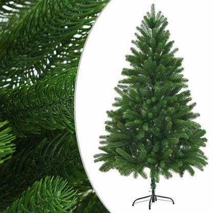 Extra Tall 180cm/6ft Artificial Christmas Tree with Realistic Needles - Extra Wide Base (40cm) & Sturdy PE/Polyethylene & Steel Construction - Heavy-Duty Floor Tree for Large Spaces, Indoor/ Use - Easy Assembly, 700-Branches,