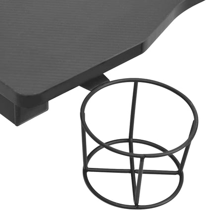 LED Gaming Bureau – Gamer Bureau – RGB Bureau – Gaming Desk – Computerbureau – 110x60x75 cm – Ergonomisch Ontwerp – RGB LED Verlichting