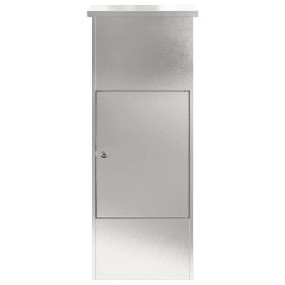 Pakketkluis – Pakketbox – Pakketbrievenbus – Pakketcontainer – Bezorgbox – Roestvrij Staal – Extra Groot 44,5x29x110,5 cm – Veilig Slot & Postgleuf