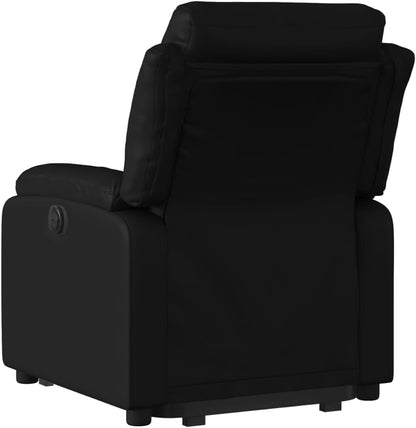 Elektrische Relaxfauteuil – Elektrische Sta Op Stoel – Verstelbare Relaxstoel – Draaifauteuil – Seniorenstoel – Elektrische Liftfunctie – Kunstleren Bekleding