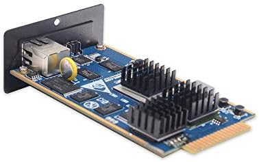 DIGITUS SNMP IP-module voor KVM-consoles en -switches van DIGITUS, Gigabit LAN WAN-toegang, Gbit Internet Port, Remote, Web Interface, Remote, Zwart