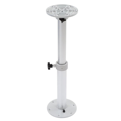 Verstelbare tafelpoot van aluminiumlegering rv table afneembare standaard, montageframe 46 - 60 cm, 360°-draaiknop voor campers, caravans, boten, jachten boat table leg Akcesoria do foteli - QUORE