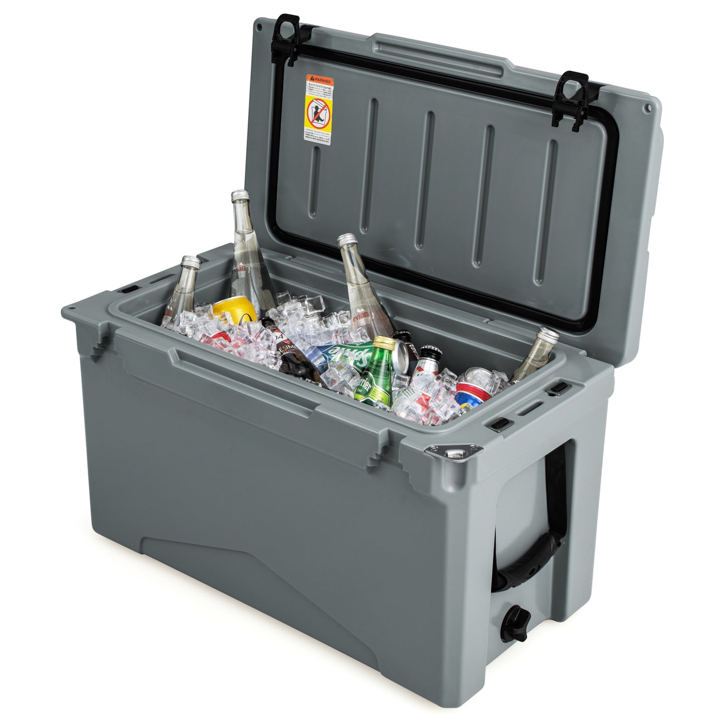 Koelbox – Thermotas – Coolbag – Koeltas – Campingkoelbox – Stevige Isolatie – Ingebouwde Liniaal & Flesopener – 47 Liter – Duurzaam LLDPE