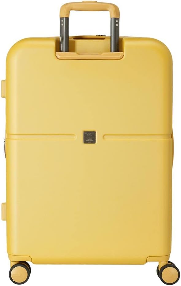 Pepe Jeans Highlight Middelgrote koffer, 48 x 70 x 28 cm, citroenboom, 48 x 70 x 28 cm, middelgrote koffer