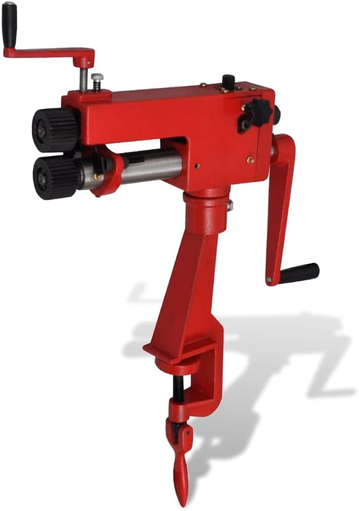 Buismachine – Buizenroller – Buisvormer – Metalen Ringverbinder – Handbediende Buissnijder – Gietijzeren Constructie – Geschikt Voor Buizen Tot 0,8 Mm