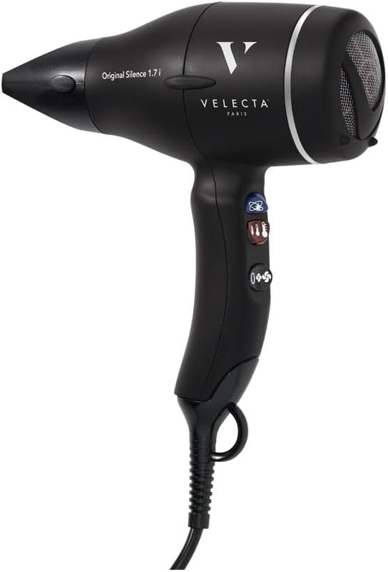 Velecta Paris - Professionele haardroger - ORIGINAL Silence 1.7i Zwart fluweel