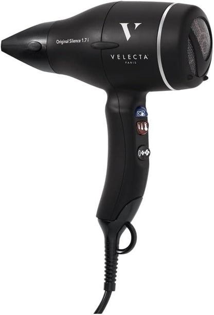 Velecta Paris - Professionele haardroger - ORIGINAL Silence 1.7i Zwart fluweel