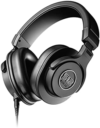 512 Audio Academy Over-Ear, Closed-Back Studio Monitor Headphones for Recording, Podcasting or Broadcasting