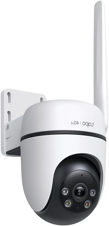 4G Outdoor Beveiligingscamera – Buitencamera – Draadloze Camera – IP66 Beveiligingscamera – Pan Tilt Camera – 1080P Full HD – AI Detectie & Starlight Nachtzicht