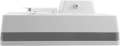 Telestar DIGIFLAT 1 Single Sat platte antenne voor 1 deelnemer (LNB: 0,2 dB, satellietschotel, vensterwand/masthouder, kompas, montagegereedschap) wit 5109470