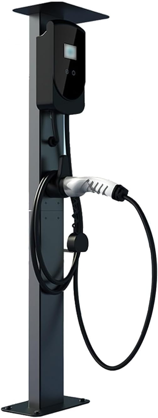 Wandmontagestandaard voor Wallbox, EV-laadstationstandaard, staand montagepaal, EV-laadstation voor buiten, staand laadstation voor Wallbox-laadstations voor elektrische auto's