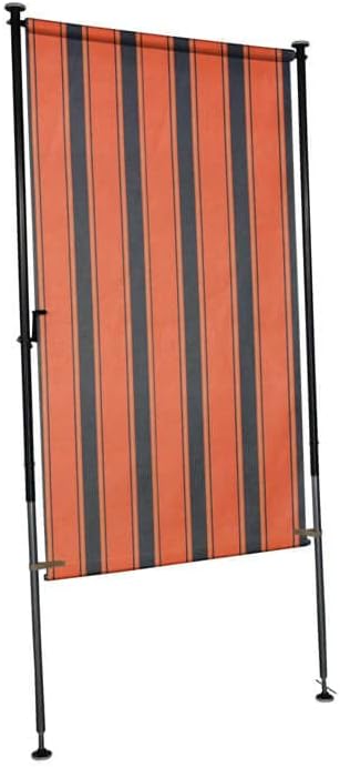 Angerer Balkon ondoorzichtig nr. 1400 oranje, 150 cm breed, 2317/1400
