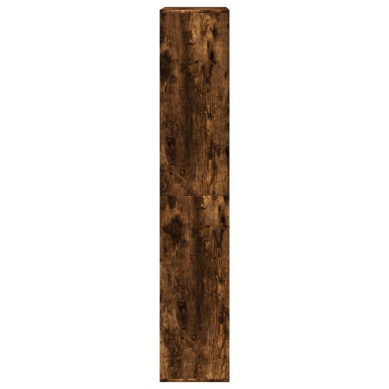 Bookcase Smoked Oak 100X33X175 Cm Wood Material