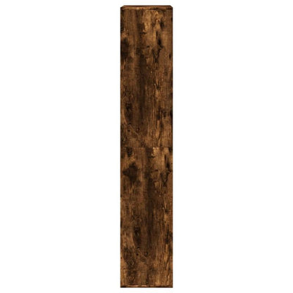 Bookcase Smoked Oak 100X33X175 Cm Wood Material