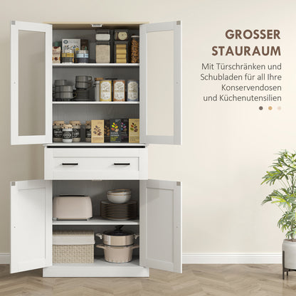 Spiegel – Staande Spiegel – Volledige Lengte Spiegel – Muurspiegel – Grote Spiegel – Wit Frame – 160 x 50 cm – Eenvoudig Op Te Hangen
