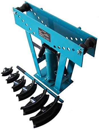 KATSU Hydraulische Pijpbuigmachine 12 Ton Buigmachine met 6 Matrijzen 1/2" - 2"