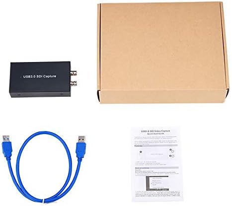 SDI Capture Card – USB 3.0 Capture Card – Video Opnamekaart – Videograbber – 1080p 60fps – Plug & Play, Geen Drivers Nodig