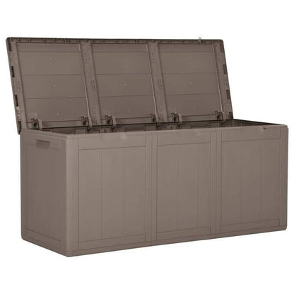 Opbergbox – Opbergdoos – Opbergkast – Tuinbox – 270 Liter – Weerbestendig Polypropyleen Rattan Design