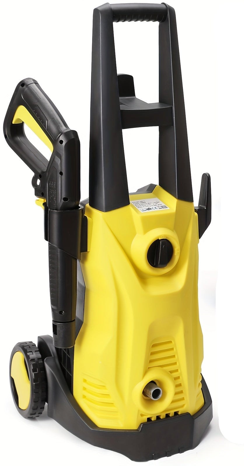 Huishoudelijke hogedruk autowasmachine-hogedruk waterpistool-autowasmachine gereedschap-nominale stroomsnelheid