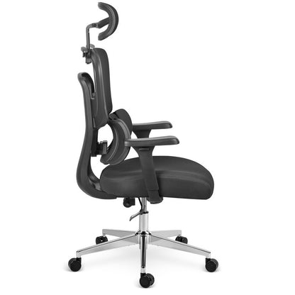 Bureaustoel – Office Chair – Gamestoel – Draaistoel – Kantoorstoel – Ergonomische Lendensteun – Verstelbare Hoogte Mesh Zitting