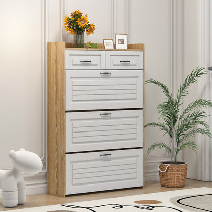 Schoenenkast – Schoenenrek – Schoenenopberger – Schoenenbank – Opbergkast – Draaibaar Design – Ruimtebesparend Verticaal – 80 cm Breed – Duurzaam Modern Meubel