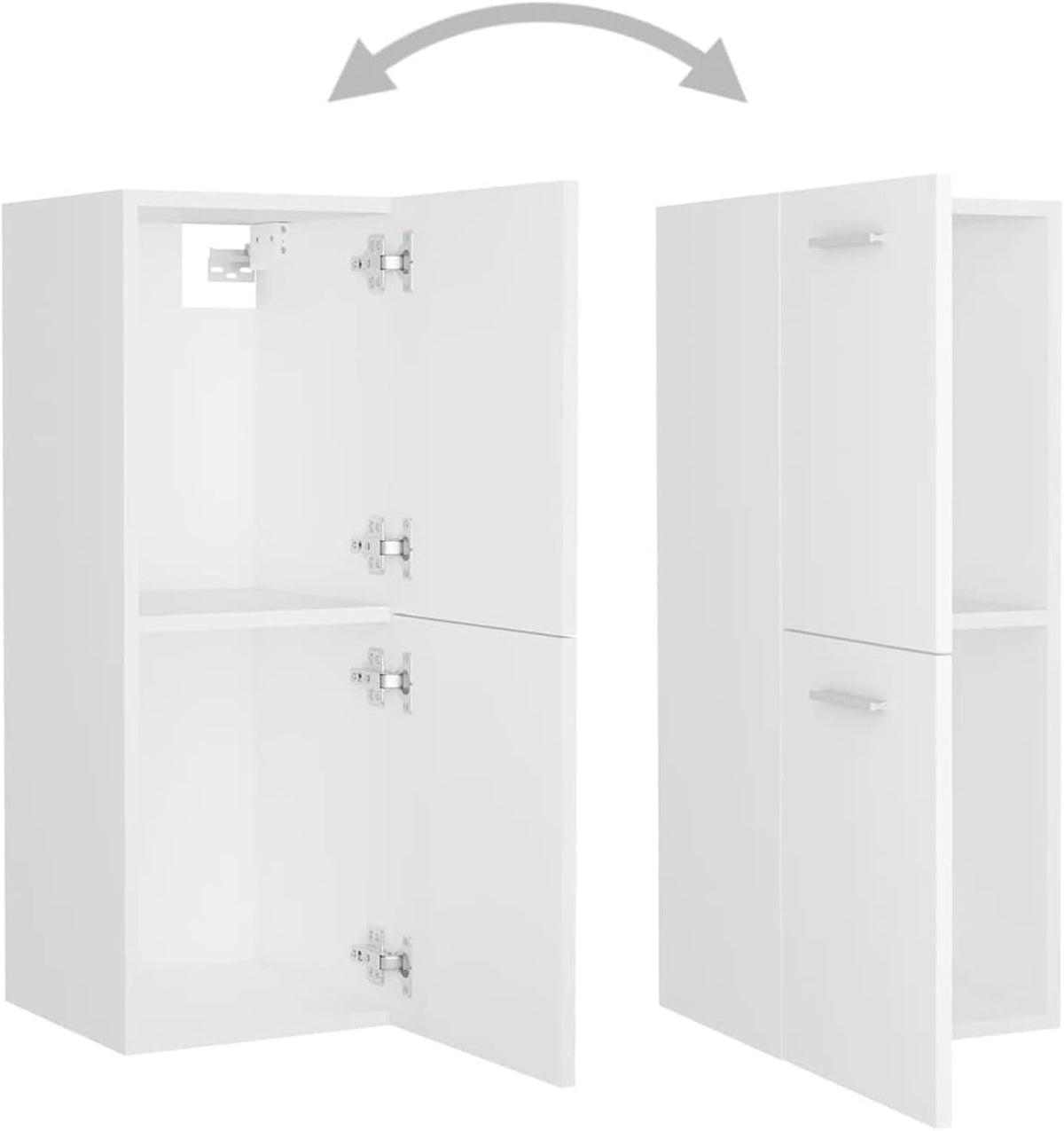 LAPOOH Badkamer Meubelset Wit Engineered Hout,Badkamer Meubels,Badkamer Meubels Set-3071180 - QUORE