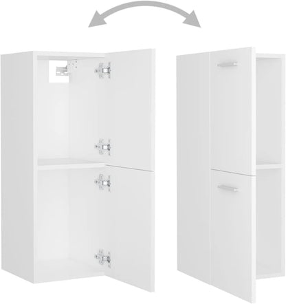 LAPOOH Badkamer Meubelset Wit Engineered Hout,Badkamer Meubels,Badkamer Meubels Set-3071180 - QUORE