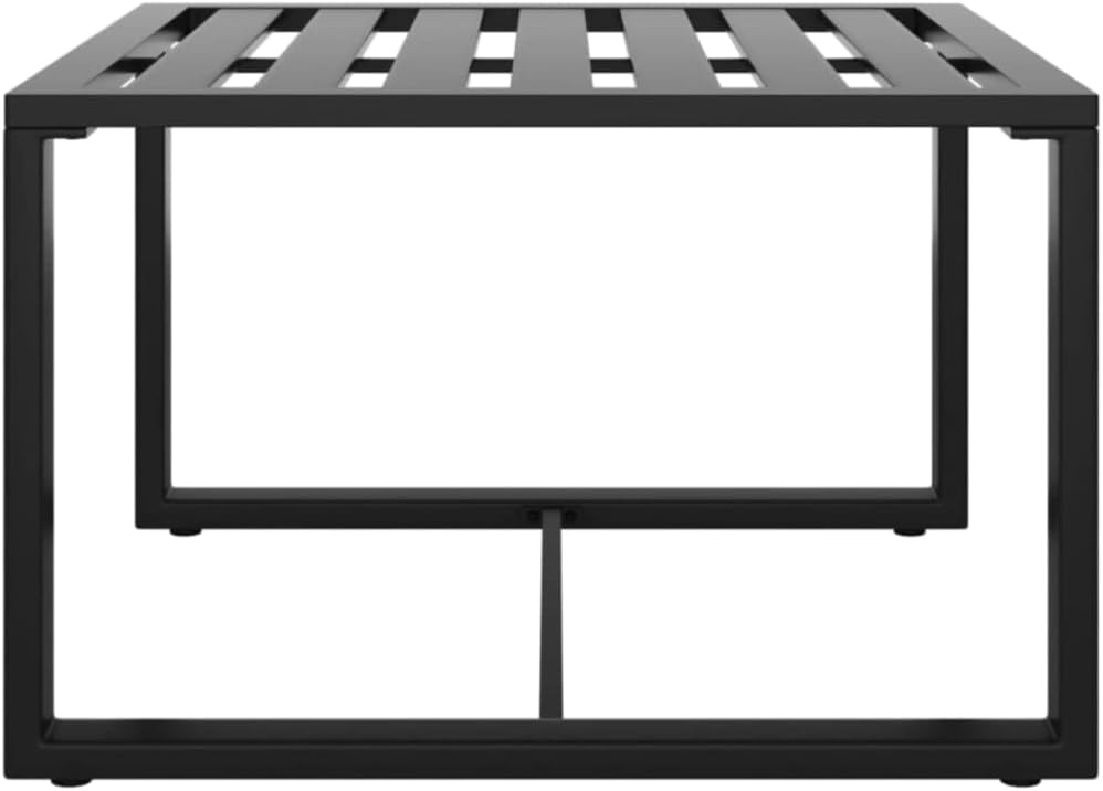 vidaXL 3-Piece Lounge Set with Cushions Aluminium Anthracite Colour Garden Sofa Set Lounge Sofa Garden Bench Set Garden Bench Garden Bench Sets - QUORE