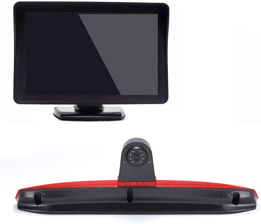 Auto dak remlicht camera parkeercamera achteruitrijcamera, voor Mercedes Vito Mixto W639 BJ 2010/Vito 639 Bj 2019 W447 109 111 114(met 4,3 inch scherm)