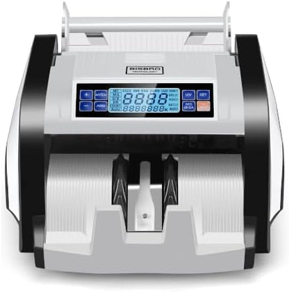 Geldtelmachine – Bankbiljettenteller – Geldteller – Bankbiljettencontroleapparaat – Valsgelddetector – UV- en magnetische detectie – Tot 1000 biljetten per minuut