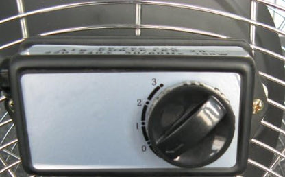 Metalen Vloerventilator – Vloerventilator – Staande Ventilator – Industriële Ventilator – Werkplaatsventilator – 50 Cm Ventilatorkop – Robuuste Metalen Uitvoering