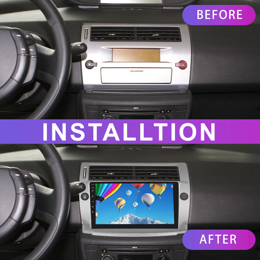 Android 15 Autoradio – Car Stereo – Multimedia Systeem – Double DIN Radio – Navigatiesysteem – 9 Inch Touchscreen – Draadloos CarPlay & Android Auto – Ingebouwde Achteruitrijcamera