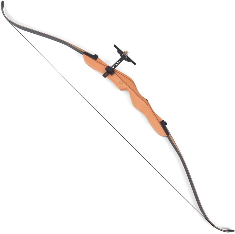 Recurveboog – Boog – Boogschieten – Handboog – Jachtboog – 30 lb Trekgewicht – Hoogwaardig Hout – 173 cm Lang