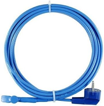 Buisverwarming verwarming, verwarmingsband, zelfcontroleerend, stekkerklaar, merkproduct blauw