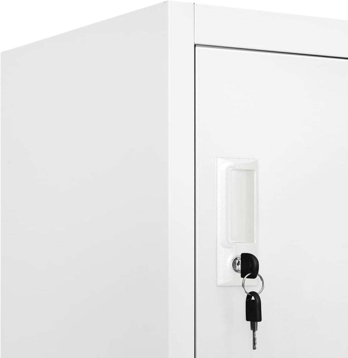 Gecheer Cabinet cabinet cabinet filing cabinet metal cabinet office cabinet metal locker saddle cabinet with 6 compartments 6 doors multifunctional cabinet 90 x 45 x 180 cm (W x D x H) with plastic - QUORE