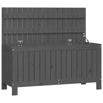 Tuinkist – Opbergbox – Kussenbox – Tuinopbergkast – Opbergkist – Massief Dennenhout – 115x49x60 cm – Weerbestendig – Minimalistisch Design