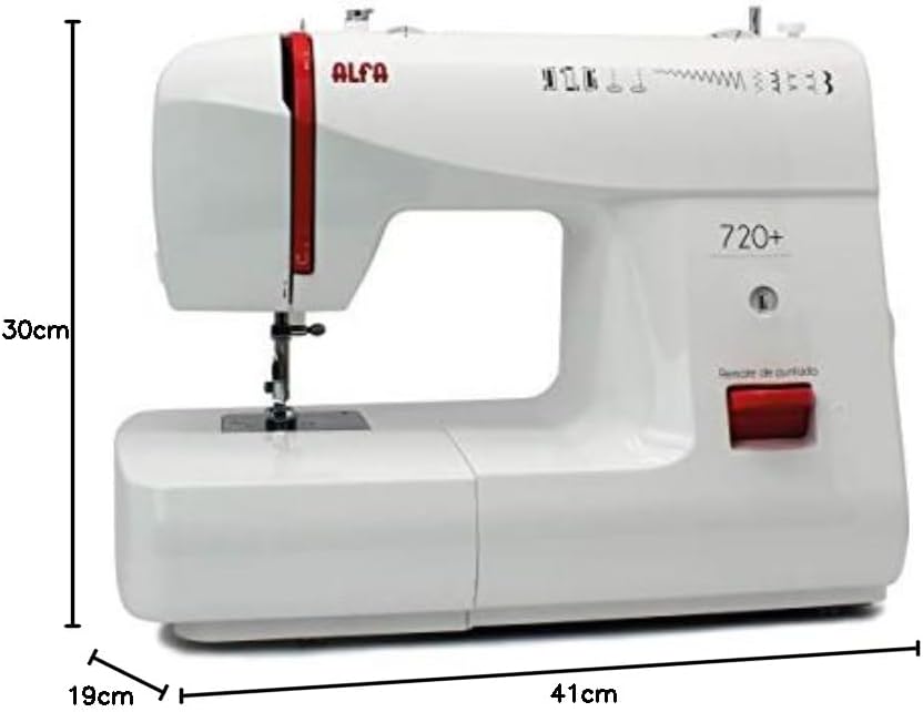 Naaimachine Wit – Stikmachine – Huishoudnaaimachine – Hobby Naaimachine – Jeans Naaimachine – 70 W Motor – 9 Steekontwerpen