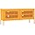 vidaXL TV cabinet 105x35x50 cm steel mustard yellow