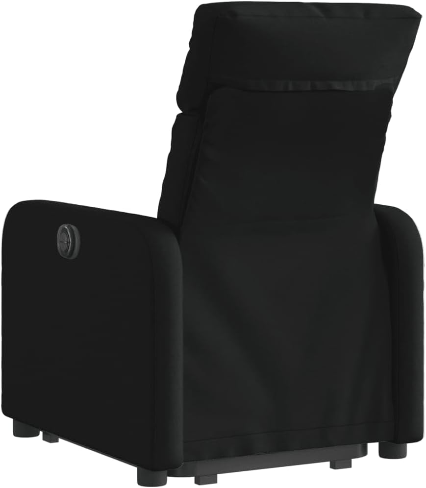 vidaXL Stand up chair adjustable fabric black