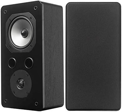Dynavoice Challenger S-5 Zwart – Set Boekenplank/Wandluidsprekers 2-Weg HiFi met 5,25″ Woofer en Super Audio Tweeter – 100 W Max – Passief Systeem.